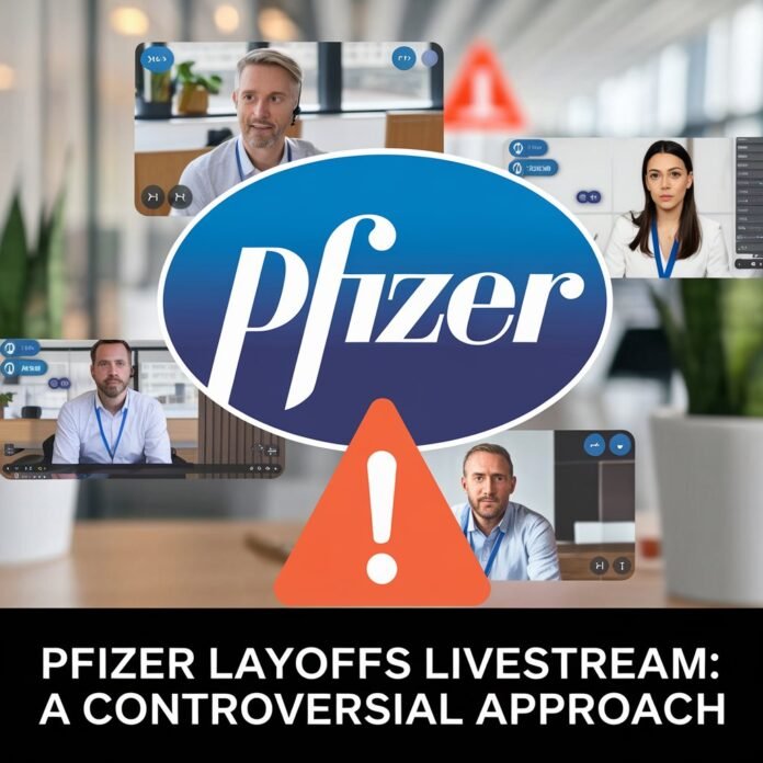 pfizer layoffs livestream