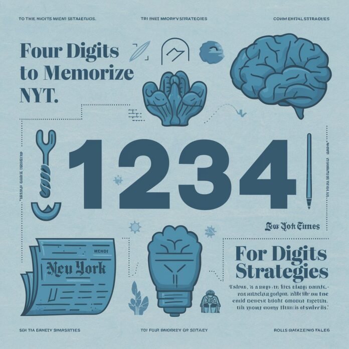 four digits to memorize nyt